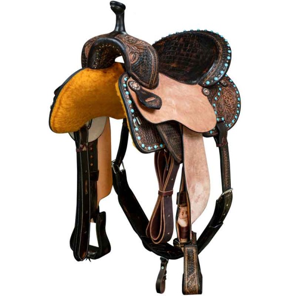 Flying Colors Western Saddle